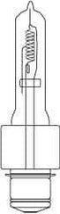 Philips - 750 Watt, 120 Volt, Halogen Commercial & Industrial T3 Lamp - Medium Prefocus Base, 750 to 1599 Equivalent Range, Neutral (3,000 to 3,699), 2-5/8" OAL - Eagle Tool & Supply