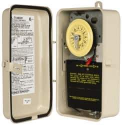 Intermatic - 24 hr Outdoor Analog Electromechanical Timer - 12 On/Off per Day, 208 to 277 VAC, 60 Hz, - Eagle Tool & Supply