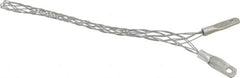 Hubbell Wiring Device-Kellems - 14.2 to 18.5mm Capacity, General, Straight Strain Relief Cord Grip - 6" Long, Galvanized Steel - Eagle Tool & Supply