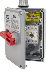 Hubbell Wiring Device-Kellems - 600VAC, 3 Pole, 4X, Enclosed Nonfused Cam & Disconnect Switch - 5.12 Inch Wide x 7.62 Inch High x 4.12 Inch Deep - Eagle Tool & Supply