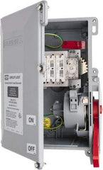 Hubbell Wiring Device-Kellems - 600VAC, 3 Pole, 4X, Enclosed Fused Cam & Disconnect Switch - 11.46 Inch Wide x 15.03 Inch High x 7.27 Inch Deep - Eagle Tool & Supply
