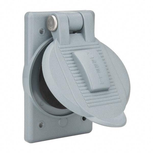 Hubbell Wiring Device-Kellems - Electrical Outlet Box Polycarbonate Weatherproof Cover - Eagle Tool & Supply