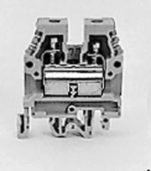 ACI - 220 Amp, Polyamide, Polyamide General Purpose Terminal Block - Copper Alloy, 12 to 4/0 AWG Compatibility, 71mm High x 63mm Deep - Eagle Tool & Supply