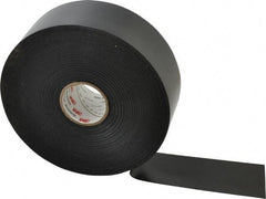 3M - 2" x 100', Black Vinyl Electrical Tape - Series 51, 20 mil Thick, 40 Lb./Inch Tensile Strength - Eagle Tool & Supply