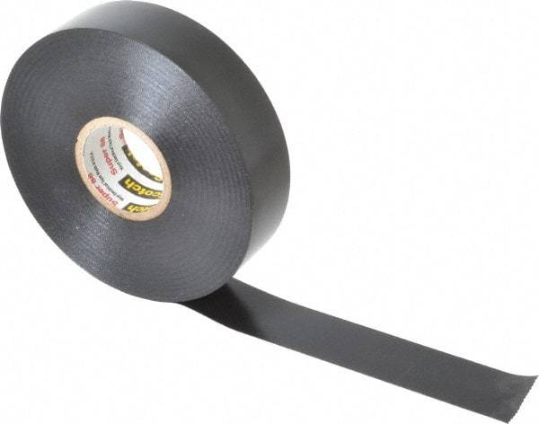 3M - 3/4" x 66', Black Vinyl Electrical Tape - Series 88, 8.5 mil Thick, 20 Lb./Inch Tensile Strength - Eagle Tool & Supply