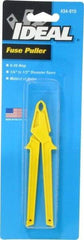 Ideal - 5 Inch Long, Nylon, Fuse Puller - For Use with 0 to 30 Amp, 250 Volt 1/4 to 1/2 Inch Diameter Fuse - Eagle Tool & Supply