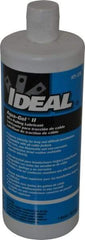 Ideal - 1 Quart Squeeze Bottle, Blue Wire Pulling Lubricant Gel - 28 to 180°F, RoHS Compliant, UL Listed - Eagle Tool & Supply