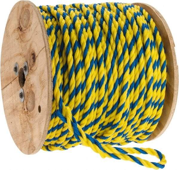 Ideal - 600 Ft. Long, 466 Lb. Load, Polypropylene Rope - 1/2 Inch Diameter, 3,780 Lb. Breaking Strength - Eagle Tool & Supply