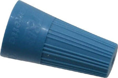 Thomas & Betts - 3, 20 to 3, 16 AWG, 300 Volt, Corrosion Resistant, Standard Twist on Wire Connector - Blue - Eagle Tool & Supply