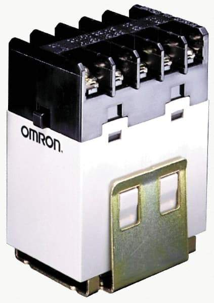 Omron - Standard Electromechanical Screw General Purpose Relay - 25 Amp at 220 VAC, 3PST-NO\xB6SPST-NC, 24 VDC, 34.5mm Wide x 64mm High x 51.5mm Deep - Eagle Tool & Supply