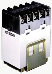 Omron - Standard Electromechanical Screw General Purpose Relay - 25 Amp at 220 VAC, 3PST-NO\xB6SPST-NC, 24 VDC, 34.5mm Wide x 64mm High x 51.5mm Deep - Eagle Tool & Supply