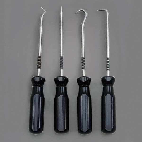 Ullman Devices - Scribe & Probe Sets Type: Hook & Pick Set Number of Pieces: 4 - Eagle Tool & Supply