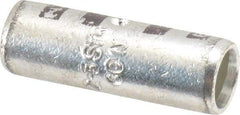 Thomas & Betts - 2 AWG Compatible, Noninsulated, Crimp-On Butt Splice Terminal - 2 Wire Entries, Copper Contacts, Tin Contact Plating, 1-1/4" OAL, Brown - Eagle Tool & Supply