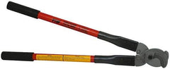 Thomas & Betts - 21-1/2" OAL, 750 MCM Capacity, Cable Cutter - Rubber Handle - Eagle Tool & Supply