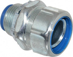 Thomas & Betts - 1" Trade, Steel Threaded Straight Liquidtight Conduit Connector - Insulated - Eagle Tool & Supply