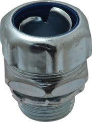 Thomas & Betts - 3/4" Trade, Steel Threaded Straight Liquidtight Conduit Connector - Noninsulated - Eagle Tool & Supply