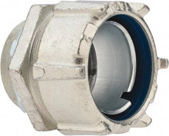 Thomas & Betts - 2" Trade, Steel Threaded Straight Liquidtight Conduit Connector - Noninsulated - Eagle Tool & Supply