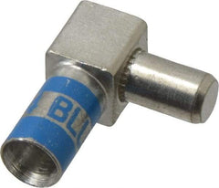 Thomas & Betts - 600 Volt, 6 AWG, Male Pigtail Connector - 1/2 Inch Long Wire Strip, Blue, CSA Certified, RoHS Compliant, UL File Y - Eagle Tool & Supply