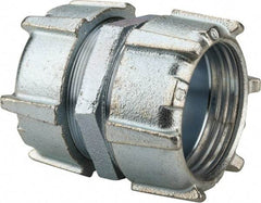 Thomas & Betts - 2" Trade, Malleable Iron Compression Rigid/Intermediate (IMC) Conduit Coupling - Noninsulated - Eagle Tool & Supply