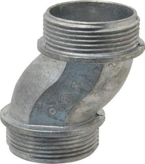 Thomas & Betts - 1-1/2" Trade, Die Cast Zinc Threaded Rigid/Intermediate (IMC) Conduit Nipple - Noninsulated - Eagle Tool & Supply