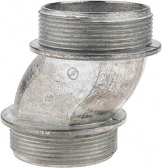 Thomas & Betts - 2" Trade, Die Cast Zinc Threaded Rigid/Intermediate (IMC) Conduit Nipple - Noninsulated - Eagle Tool & Supply