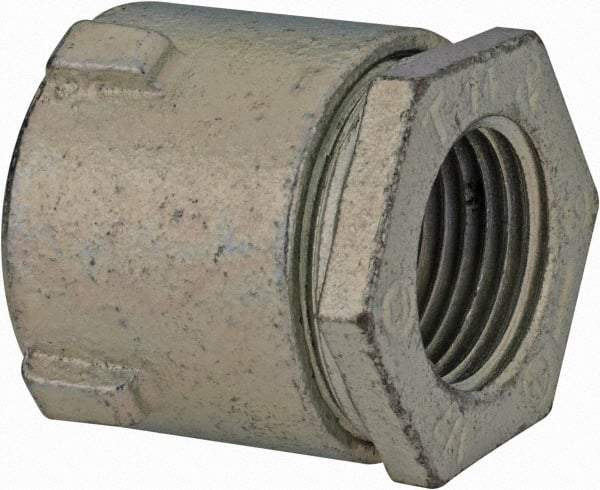 Thomas & Betts - 1/2" Trade, Malleable Iron Threaded Rigid/Intermediate (IMC) Conduit Coupling - Noninsulated - Eagle Tool & Supply