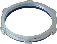 Thomas & Betts - 1-1/2" Trade, Steel Threaded Rigid/Intermediate (IMC) Conduit Locknut - Noninsulated - Eagle Tool & Supply