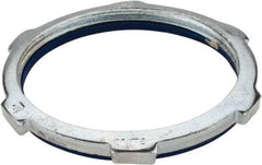 Thomas & Betts - 2" Trade, Steel Threaded Rigid/Intermediate (IMC) Conduit Locknut - Noninsulated - Eagle Tool & Supply