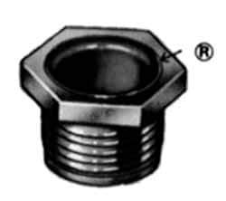 Thomas & Betts - 3-1/2" Trade, Malleable Iron Threaded Rigid/Intermediate (IMC) Conduit Nipple - Insulated - Eagle Tool & Supply