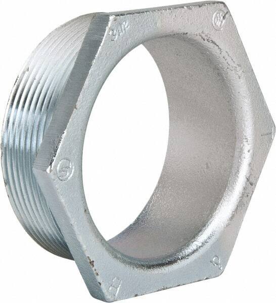 Thomas & Betts - 3-1/2" Trade, Malleable Iron Threaded Rigid/Intermediate (IMC) Conduit Nipple - Noninsulated - Eagle Tool & Supply