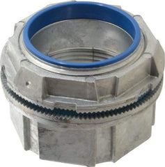 Thomas & Betts - 2-1/2" Trade, Zinc Threaded Rigid/Intermediate (IMC) Conduit Hub - Partially Insulated - Eagle Tool & Supply