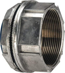 Thomas & Betts - 3" Trade, Zinc Threaded Rigid/Intermediate (IMC) Conduit Hub - Partially Insulated - Eagle Tool & Supply