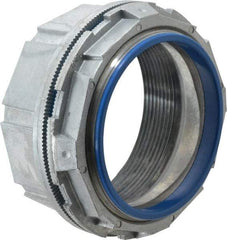 Thomas & Betts - 4" Trade, Zinc Threaded Rigid/Intermediate (IMC) Conduit Hub - Partially Insulated - Eagle Tool & Supply