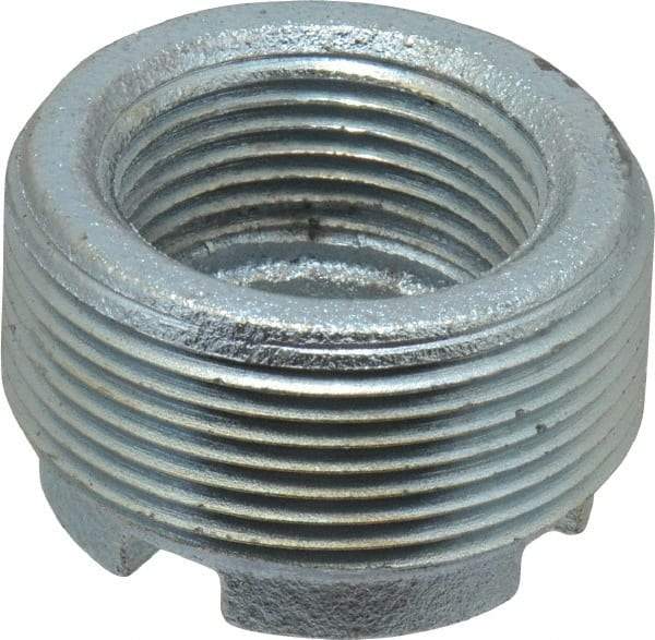 Thomas & Betts - 1-1/2 - 1" Trade, Malleable Iron Threaded Rigid/Intermediate (IMC) Conduit Reducer - Noninsulated - Eagle Tool & Supply