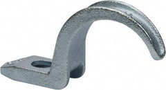 Thomas & Betts - 2" Pipe, Steel, Hot Dipped Galvanized" Pipe or Conduit Strap - 1/2" Bolt, 1 Mounting Hole - Eagle Tool & Supply