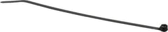 Thomas & Betts - 7.31" Long Black Nylon Standard Cable Tie - 50 Lb Tensile Strength, 1.09mm Thick, 44.45mm Max Bundle Diam - Eagle Tool & Supply