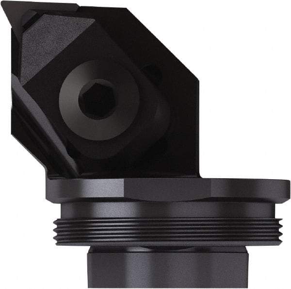 Seco - Right Hand Cut, Size GL32, TN.. 22.. Insert Compatiblity, Modular Turning & Profiling Cutting Unit Head - 22mm Ctr to Cutting Edge, 32mm Head Length, Series SteadyLine - Eagle Tool & Supply