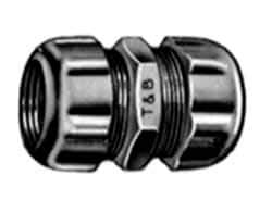 Thomas & Betts - 3-1/2" Trade, Malleable Iron Compression Rigid/Intermediate (IMC) Conduit Coupling - Noninsulated - Eagle Tool & Supply