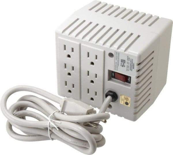 Tripp-Lite - 6 Outlets, 140 Volt Max Input, 600 VA, Portable Power Conditioner - 120 VAC Output, 4-3/4 Inch Wide x 5-1/2 Inch High x 4-3/4 Inch Deep - Eagle Tool & Supply