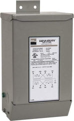 Sola/Hevi-Duty - 1 Phase, 240-480 Volt Input, 120/240 Volt Output, 60 Hz, 0.5 kVA, General Purpose Transformer - 4, 12, 3R, 4X NEMA Rating, 239°F Temp Rise, 6 Inch Wide x 5 Inch Deep x 10 Inch High, Indoor, Outdoor, Wall Mount - Eagle Tool & Supply
