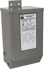Sola/Hevi-Duty - 1 Phase, 240-480 Volt Input, 120/240 Volt Output, 60 Hz, 1 kVA, General Purpose Transformer - 4, 12, 3R, 4X NEMA Rating, 239°F Temp Rise, 6 Inch Wide x 5 Inch Deep x 10 Inch High, Indoor, Outdoor, Wall Mount - Eagle Tool & Supply