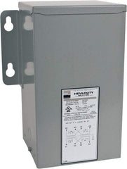 Sola/Hevi-Duty - 1 Phase, 240-480 Volt Input, 120/240 Volt Output, 60 Hz, 2 kVA, General Purpose Transformer - 4, 12, 3R, 4X NEMA Rating, 239°F Temp Rise, 10 Inch Wide x 7 Inch Deep x 12 Inch High, Indoor, Outdoor, Wall Mount - Eagle Tool & Supply