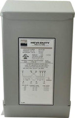 Sola/Hevi-Duty - 1 Phase, 120/208/240/277 Volt Input, 120/240 Volt Output, 60 Hz, 1 kVA, General Purpose Transformer - 4, 12, 3R, 4X NEMA Rating, 239°F Temp Rise, 6 Inch Wide x 5 Inch Deep x 10 Inch High, Indoor, Outdoor, Wall Mount - Eagle Tool & Supply