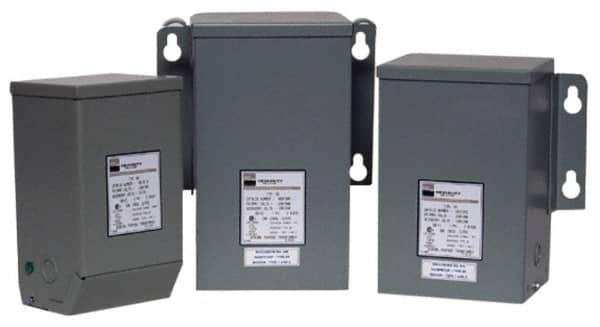 Sola/Hevi-Duty - 1 Phase, 120/208/240/277 Volt Input, 120/240 Volt Output, 60 Hz, 1.5 kVA, General Purpose Transformer - 4, 12, 3R, 4X NEMA Rating, 239°F Temp Rise, 10 Inch Wide x 7 Inch Deep x 12 Inch High, Indoor, Outdoor, Wall Mount - Eagle Tool & Supply