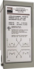 Sola/Hevi-Duty - 120/240 Input Volt, 12/24 Output Volt, 60 Hz, Buck Boost Transformer - 1 Phase, 4 Inch Wide x 3 Inch Deep x 6 Inch High, cULus Listed E77014 - Eagle Tool & Supply