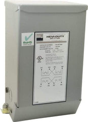 Sola/Hevi-Duty - 120/240 Input Volt, 12/24 Output Volt, 60 Hz, Buck Boost Transformer - 1 Phase, 6 Inch Wide x 5 Inch Deep x 10 Inch High, cULus Listed E77014 - Eagle Tool & Supply
