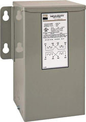 Sola/Hevi-Duty - 120/240 Input Volt, 12/24 Output Volt, 60 Hz, Buck Boost Transformer - 1 Phase, 10 Inch Wide x 7 Inch Deep x 12 Inch High, cULus Listed E77014 - Eagle Tool & Supply