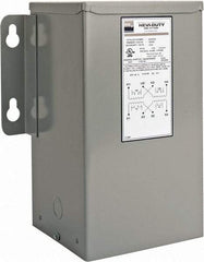 Sola/Hevi-Duty - 120/240 Input Volt, 12/24 Output Volt, 60 Hz, Buck Boost Transformer - 1 Phase, 10 Inch Wide x 7 Inch Deep x 12 Inch High, cULus Listed E77014 - Eagle Tool & Supply