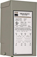 Sola/Hevi-Duty - 120/240 Input Volt, 16/32 Output Volt, 60 Hz, Buck Boost Transformer - 1 Phase, 4 Inch Wide x 4 Inch Deep x 8 Inch High, cULus Listed E77014 - Eagle Tool & Supply