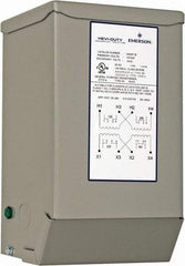 Sola/Hevi-Duty - 120/240 Input Volt, 16/32 Output Volt, 60 Hz, Buck Boost Transformer - 1 Phase, 6 Inch Wide x 5 Inch Deep x 10 Inch High, cULus Listed E77014 - Eagle Tool & Supply